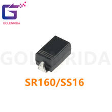 100 Uds SMA SR160 smd 1A 20V do-214ac SS16 diodo Schottky 2024 - compra barato