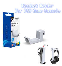 Gaming Headset Holder For PS5 Game Console Hanging Bracket Headset Storage Rack For PS5 Over-Head Earphone Hook Holder 2024 - buy cheap