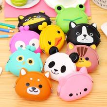 2019 New Girls Mini Silicone Coin Purse Animals Small Change Wallet Purse Women Key Wallet Coin Bag For Children Kids Gifts # Z 2024 - buy cheap
