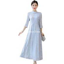 Aodai-vestido cheongsam tradicional de vietnam, ropa elegante de fiesta, aodai, 2021 2024 - compra barato