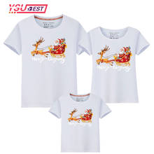 Camiseta mãe e filha bebê 2020, roupas de natal para combinar com a família, mãe, filha, pai, filho, mamãe e eu, camiseta 2024 - compre barato