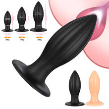 2020 New Huge Anal Plug Pointed Cone Big Butt Plug Anus Vagina Dilator Adult Masturbator Sex Toys for Men Women Anal Sex Product 2024 - buy cheap