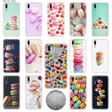 Funda de teléfono de TPU blanda de macarrones para pastel, funda para Huawei P50, P40, P30, P20 Pro Lite, p30lite, P, samrt Z, 2020, 2019 2024 - compra barato