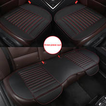 Conjunto capa de assento do carro universal couro capas de assento para alfa romeo stelvio gt assentos de automóvel almofada esteiras interior accessorie 2024 - compre barato