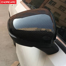 Cubierta de espejo retrovisor de fibra de carbono, embellecedor para Mercedes Benz CLA C118 2019 2020 ABS, estilismo Exterior modificado, 2 uds. 2024 - compra barato