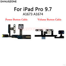 Botón de encendido para iPad Pro 9,7 A1673 A1674, interruptor de volumen, Cable flexible de encendido/apagado 2024 - compra barato