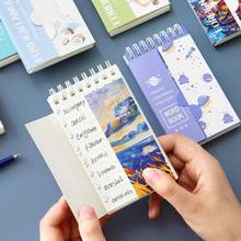 Livro de memória pequeno para estudantes, livro de papelaria mini palavras livro de idiomas notebook aprendizagem de memória 2024 - compre barato