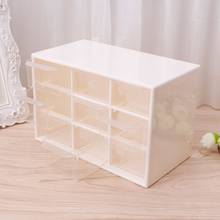 9 Drawer Plastic Storage Cabinet Desktop Makeup Bin Box Jewellery Organizer  Bedroom Living Room Plastic Case  2024 - buy cheap