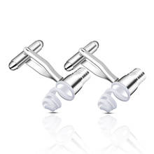 2020 New Creative Men's Cufflinks Light Bulb Shape Fashionable French Copper Quality Cufflinks Men's Shirts Jewellery 2024 - buy cheap