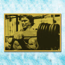 Arnold Schwarzenegger Bodybuilding Motivational Poster Art Silk Canvas Retro Print For Home Room Decor-008 2024 - buy cheap