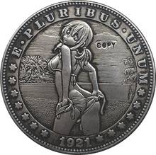 Hobo Nickel  1921-D USA Morgan Dollar COIN COPY  Type 95 2024 - buy cheap