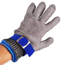 1PC Hot Sale Stainless steel grade 5 steel wire  PE steel ring iron gloves Wearing Left Right Mountain Outdoors  2018 Newest 2024 - buy cheap