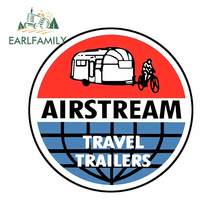 EARLFAMILY 13cm x 12.8cm For Airstream Travel Trailer Trunk Creative Car Stickers Car Accessories Decal Occlusion Scratch 2024 - buy cheap