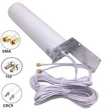JX Antenna Dual 10 meters cable 3G 4G LTE Router Modem Aerial External Antenna Dual SMA TS9 CRC9 Connector 2024 - buy cheap