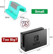 Estación de carga portátil para Nintendo Switch Lite, soporte USB para Mini juegos, cargador 2024 - compra barato