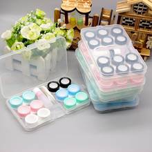 6 Pairs Contact Lens Case Eye Contact Lens Box Women Travel Contact Lenses Case Leakproof Container Lenses Box for Display Box 2024 - buy cheap