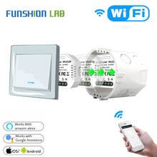 DIY Smart WiFi Light LED Dimmer Switch Smart Life/Tuya APP Remote Control 1/2 Way Switch,Works with Alexa Echo Google Home 2024 - buy cheap