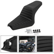 Motorcycle Black Two Up Driver Front Rear Passenger Seat Covers Cushion Pad For Yamaha Bolt 950 XV950 XVS 950 R/C SPEC 2013-2019 2024 - buy cheap