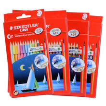 Staedtler-lápices de colores solubles en agua Luna 137, 10 C12 C24 C36 C48, para dibujar, Alemania, jardín secreto 2024 - compra barato