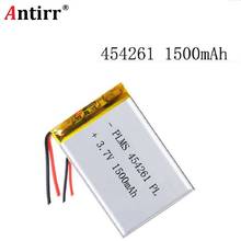3.7V 1500mAh 454261 Lithium Polymer Li-Po li ion Rechargeable Battery cells For Mp3 MP4 MP5 GPS PSP mobile bluetooth 2024 - buy cheap
