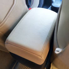 Interior do carro centro caixa de console apoio de braço capa microfibra couro adesivo guarnição para nissan qashqai 2008 - 2013 2014 2015 2016 2017 2024 - compre barato