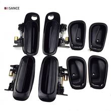ISANCE Outside & Inside Door Handle Front Rear Left Right For Toyota Corolla Chevrolet Chevy Prizm 1998 1999 2000 2001 2002 2024 - buy cheap