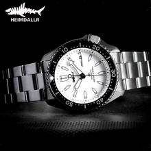 HEIMDALLR SKX007 Mechanical Watch Men Dive Sapphire White Dial Luminous NH36A Mov Automatic Diver Watches 200M Diving Watch 2024 - buy cheap