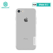 Nillkin-funda transparente de TPU para iPhone SE 2, carcasa de 2020 pulgadas, serie Nature, SE2, 4,7'' 2024 - compra barato