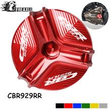 For HONDA CBR929RR CBR 929 RR 2000 2001 2002 2003 M20*2.5 Motorcycle Engine Magnetic Oil Drain Plug Cap Cover With LOGO 2024 - buy cheap