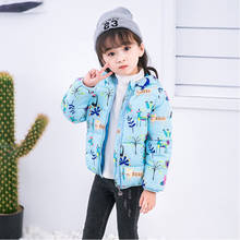 Girls Jackets 2020 Winter Kids Coat Girls Warm Thick Hooded Coat Cotton Padded Children Outerwear Toddler Girl Clothes 2024 - buy cheap