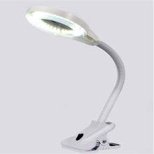 Lámpara de luz fría LED de mesa, lupa tipo Clip, belleza, extensión de pestañas, tatuaje, lupa con luces LED 2024 - compra barato