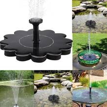 Bomba de fonte solar ao ar livre para piscina jardim pássaro banho flutuante fonte de água energia solar mini bomba jardim decoração fonte de água 2024 - compre barato