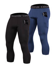 Pantalones deportivos de secado rápido para hombre, mallas deportivas para correr, entrenamiento, gimnasio, playa, Verano 2024 - compra barato