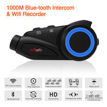 À prova dwaterproof água bluetooth wifi dvr hd recorer para o grupo 6 pilotos interfone da motocicleta interfone moto 1000m livre de compras 2024 - compre barato