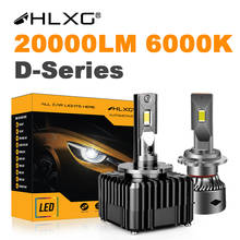 Kit de conversión de bombillas de faros de coche, chips de lente para auto 6000k 50w alta potencia hlxg 12V, D1S D3S LED D2S D4S 20000lm 2024 - compra barato