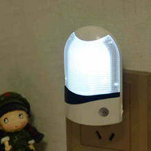 Thrisdar-miniluz LED de noche con Sensor automático de anochecer a amanecer, enchufe de pared, lámparas de noche para habitación de bebé, dormitorio, enchufe europeo y estadounidense 2024 - compra barato