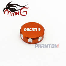 Cubierta de Depósito de embrague de freno delantero, tapa de fluido para DUCATI Multistrada 1200 DVT ENDURO S 2015-2020 18 2019, accesorios de motocicleta 2024 - compra barato