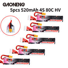 Gaoneng GNB 520mAh 4S 15.2V 80C/160C HV Lipo Battery With XT30 Plug for Betafpv Beta85X Whoop FPV Drone RC QuadcopterParts 2024 - buy cheap