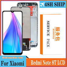 ЖК-экран 6,3 ''для Xiaomi Redmi Note 8T, сенсорный экран с дигитайзером для Redmi note 8t, запасные части ЖК 2024 - купить недорого