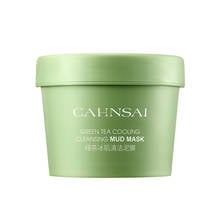 Green Tea Ice Muscle Mud Mask For Face Care Gentle Hydrating And Oil Control Smearing Volcanic Deep Cleansing Women 2024 - buy cheap