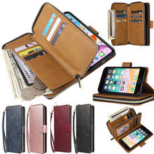 For Asus ZC520TL/ZE520KL/ZE552KL/ZE553KL Case Zipper Leather Flip Wallet Cover Phone Card Slot Phone Cover Bag 2024 - buy cheap