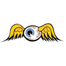 13cm X 5cmPersonality FLYING EYEBALL Car Stickers Decoration Car Bumper Vinyl Decal Accessories Motorcycle PVC 2024 - buy cheap