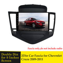 Radio Estéreo para coche Chevrolet Cruze 2009-2011, 9 pulgadas, Panel de tablero embellecedor de placa frontal de salpicadero, bisel de marco, DVD, CD 2024 - compra barato