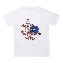 Hot Sale 2020 Summer Men T-Shirts I Wish You Love Me For Life Harajuku Tshirts Brockhampton Ginger Hip Hop Tees Funny T-Shirt 2024 - buy cheap