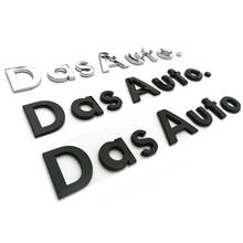Capital & Lower Case Letters Emblem Handwriting Car Styling Trunk Logo Sticker for Volkswagen Das Auto. Golf CC Magotan Sagitar 2024 - buy cheap