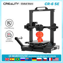 CREALITY-Impresora 3D CR-6 SE autonivelante, placa base silenciosa de 32 bits, doble eje Z, Kit de Impresora Drucker 2024 - compra barato