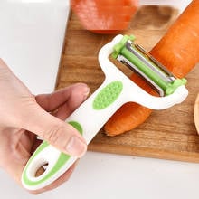 Многофункциональный Нож для чистки овощей, фруктов, огурцов, моркови, картофеля, ручной нож, слайсер, кухонный инструмент, приспособления для готовки 2024 - купить недорого