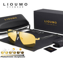 LIOUMO Design Pilot Sunglasses For Men Women Polarized Sun Glasses Photochromic Eyewear Fashion Anti-Glare UV400 gafas de sol 2024 - buy cheap