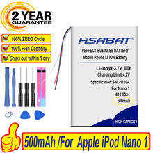 Top Brand 100% New 500mAh 616-0223 616-0224 Battery for iPod Nano1 Nano 1st Generation 1 Gen Nano 1 A1137 4gb Batteries 2024 - buy cheap