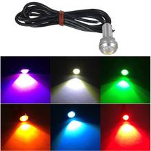 1pc 18mm carro águia olho à prova dwaterproof água led carro luz 12v de reposição invertendo estacionamento câmera sinal do carro lâmpada drl estilo do carro 2024 - compre barato